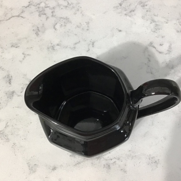 Vintage Fitz and Floyd Ceramic Black Creamer - Picture 4 of 5